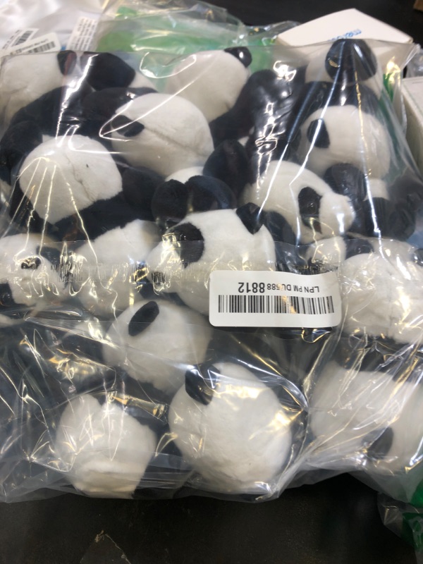Photo 1 of Haiabei 12Pcs Finger Panda Plush 4 inch Pandas Clips Curtain Holder Stand Note Memo Clips Photo Holder Cute Panda-s Toy Doll Finger Kids Toy,Home Decoration Plant Pots Bonsai Craft Decor