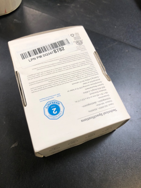 Photo 1 of meross Smart Thermostat for Electric Baseboard and in-Wall Heaters Work with HomeKit, Alexa and Google Home, 120V-240V Wi-Fi Programmable Thermostat with Easy Install, Energy Saving, 4 Wires Needed