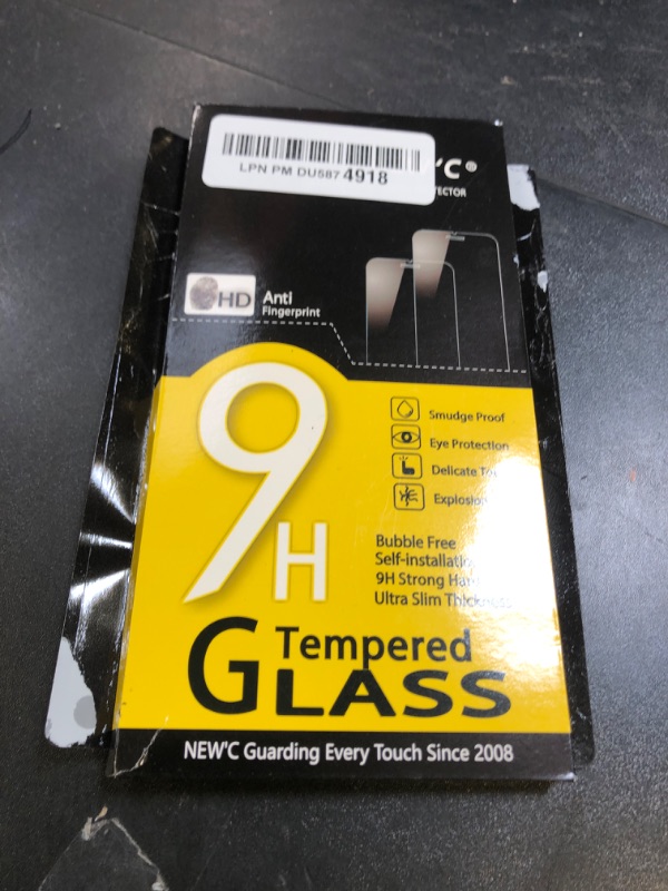 Photo 1 of NEW'C 3 Pack Designed for iPhone 16 Plus, iPhone 15 Pro Max, iPhone 15 Plus Screen Protector (6.7 inches),Tempered Glass,Case Friendly Ultra Resistant