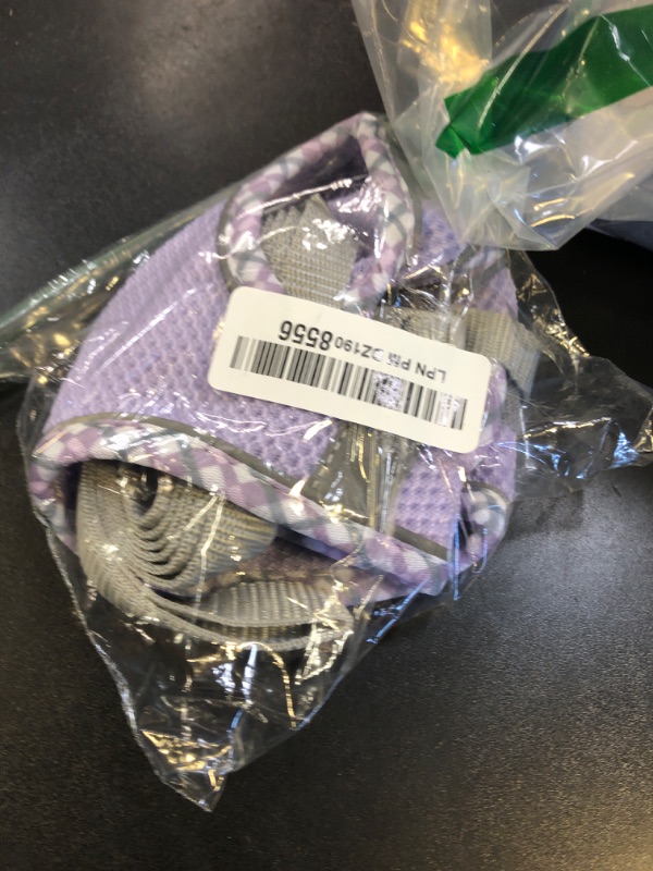 Photo 1 of Petank Dog Harness for Small Medium Dogs No Pull, Puppy Harness and Leash Set, Step in Dog Harness for Walking, Running, Training, Small Dog Vest(Purple, S)