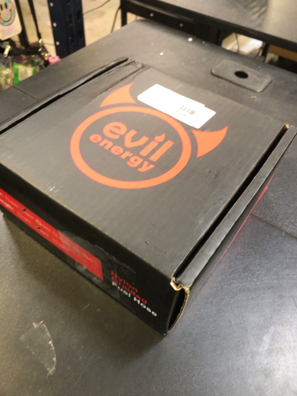 Photo 1 of EVIL ENERGY 6AN Fuel Line, AN6 Braided Fuel Hose Nylon CPE 20FT Black
