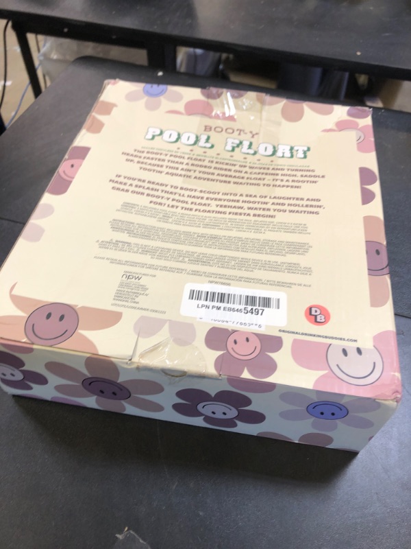 Photo 1 of NPW Cowgirl Boot Pool Float Inflatable Pool Rafts, 6' Tall Pool Floats for Adults Kids Summer Pool Party Lounge Raft Pool Toys, Pink, Brown