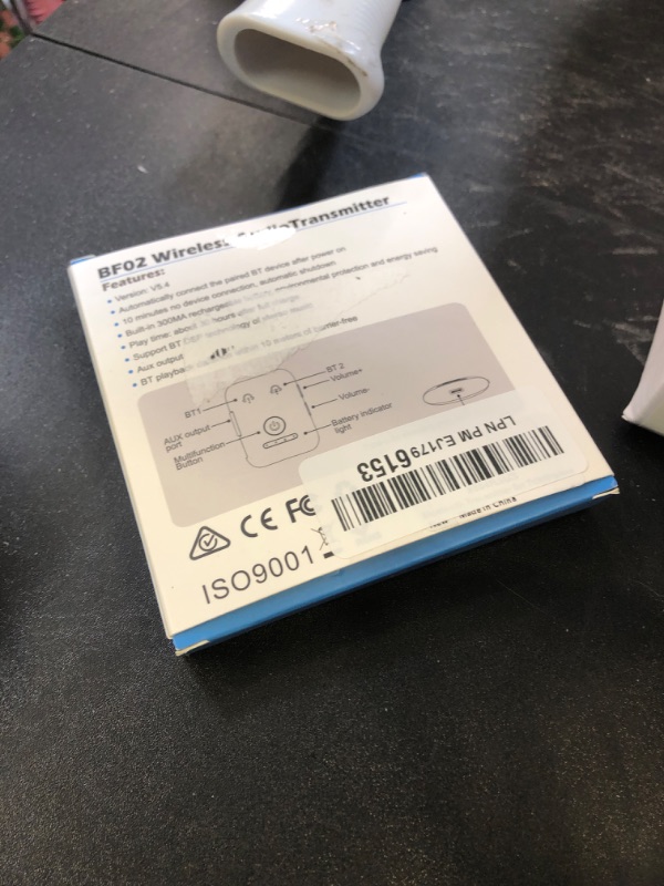 Photo 1 of Premium Bluetooth 5.4 Transmitter, Airplane Wireless Adapter, Supports 2 AirPods/Headphones, Bluetooth Transmitter for TV, Airplane, Gym, with aptX Adaptive & Low Latency