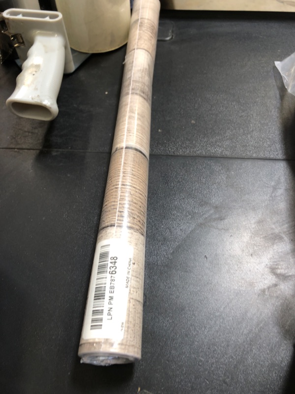 Photo 1 of Amiya Wallpaper Peel and Stick Natural Wood-Grey Plank Peel and Stick Wallpaper, 17.3" X 120" Self Adhesive Faux Wood Contact Paper for Home Decoration, Kitchen, Cabinet, Countertop and Shelf Cover