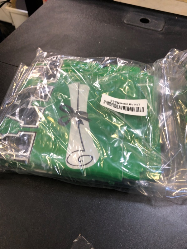 Photo 1 of 3 Pcs Graduation Tablecloth - Congrats Grad Table Cloth for Class of 2025, Disposable Plastic Rectangle Grad Table Cover for Graduation Party Decorations 2025 and Party Supplies, 54 x 108 Inch (Green)