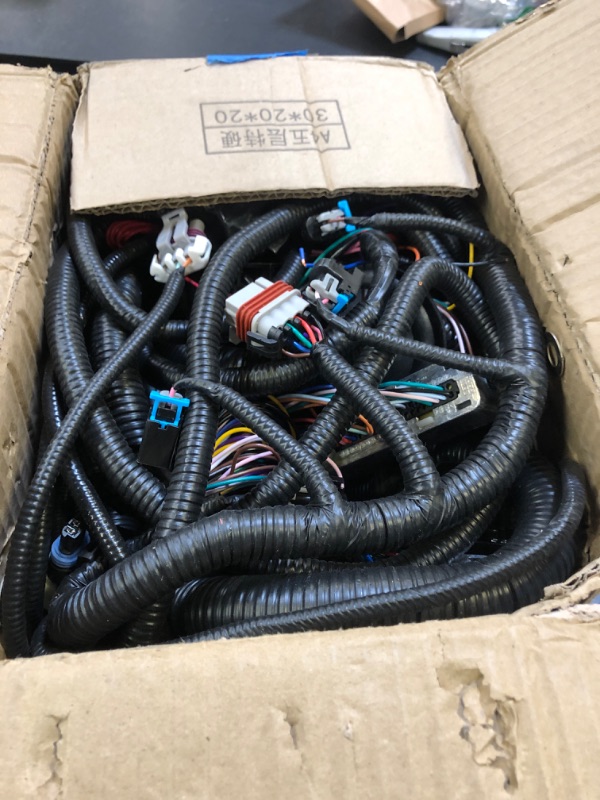 Photo 1 of WMPHE Standalone Wiring Harness with 4L80E Transmission Drive by Wire, Professional Engine Wiring Harness, with Wiring Guide Manual, Fit for DBW LS2 LS3 Engines 4.8 5.3 6.0 2003 2004 2005 2006 2007