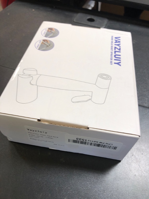 Photo 1 of Vayzluiy Handheld Toilet Bidet Sprayer for Toilet-Adjustable Water Pressure Control with Bidet Hose for Feminine Wash, Stainless Steel Brushed Nickel Cloth Diaper for Baby Wash (Stainless Steel, 1)