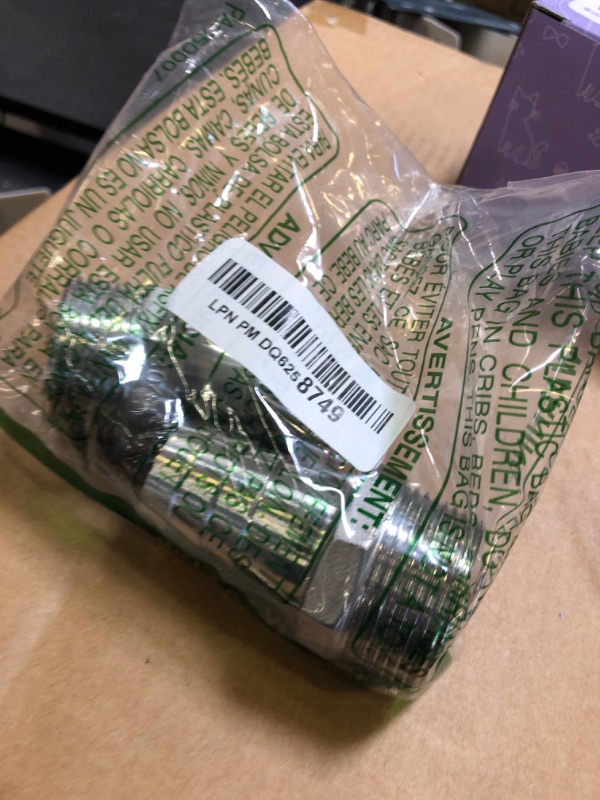 Photo 1 of JENSWILL 1-1/4"(32mm) Hose Barb to 1-1/4" NPT Male Threaded- Stainless Steel Hose Fitting Connector Adapter Pipe Fitting Pack of 2