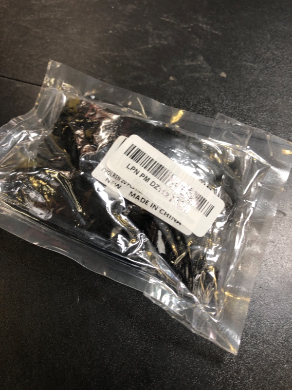 Photo 1 of FVOLREM Hair Net Set: 20 Pieces 20-Inch Black Nets, 40 Pieces 2.4-Inch Brown U Pins - For Food Service, Bun Making, Ballet, and Versatile Hairstyling