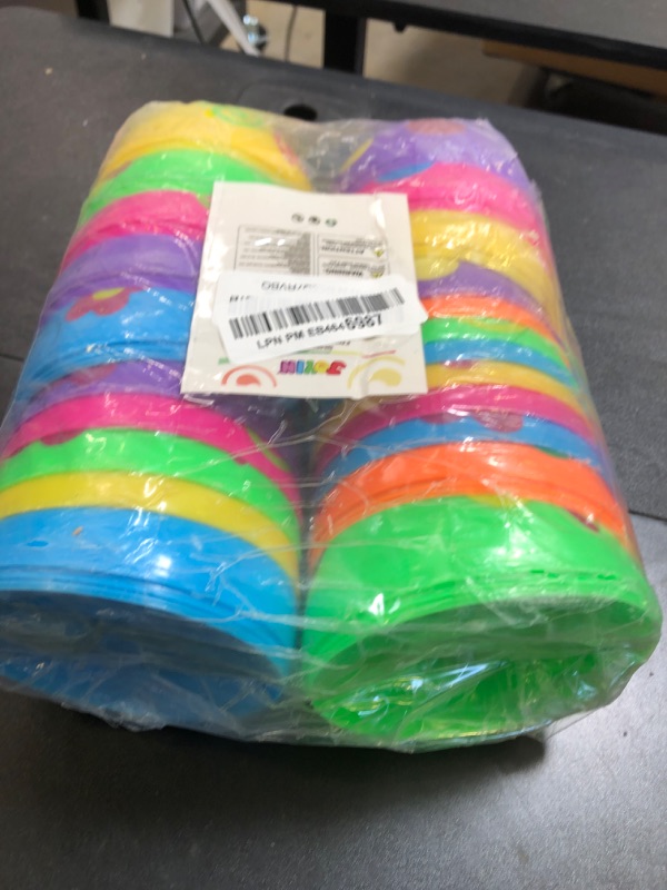Photo 1 of JOYIN 12 Pcs Large Printed Easter Eggs, 6 Inches Jumbo Plastic Eggs Fillable for Easter Themed Hunt Basket Stuffers Fillers Filling Treats Party Favor Classroom Prize Supplies
