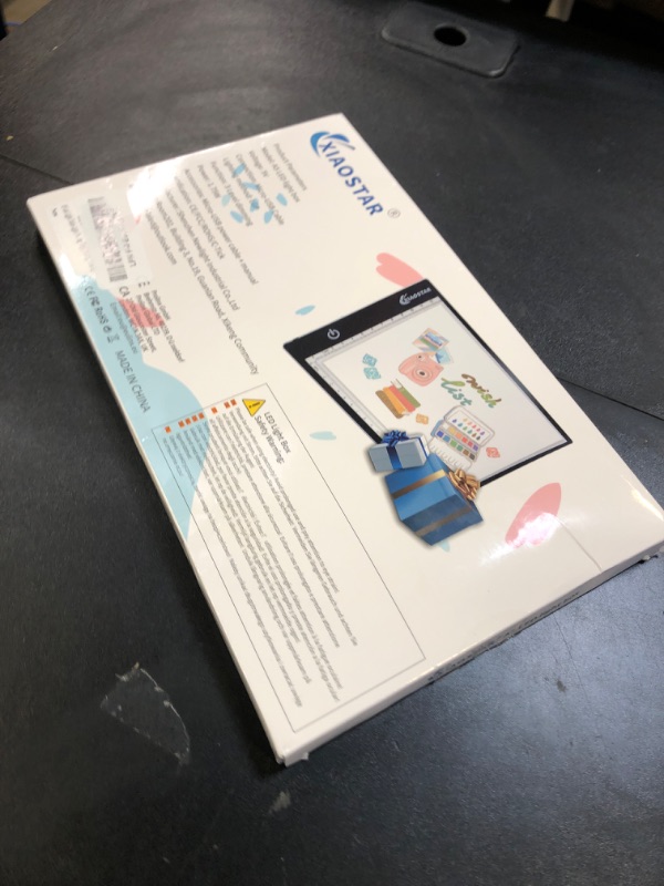 Photo 1 of Light Box Drawing Pad A5, Tracing Board with Micro USB Cord Charge Cable and Brightness Adjustable for Artists, AnimationDrawing, Sketching, Animation, X-ray Viewing (A5) Not Rechargeable