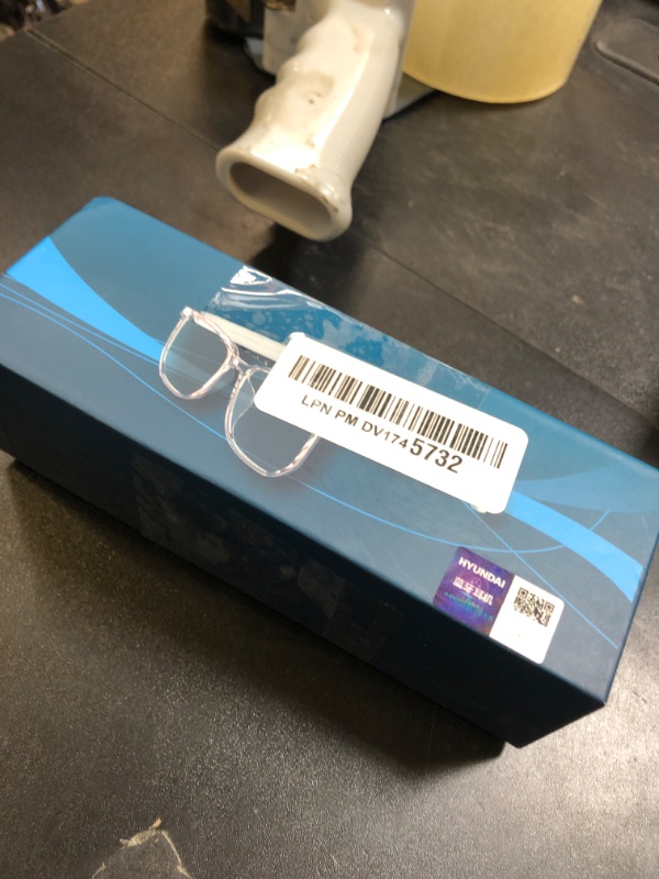 Photo 1 of AI Smart Glasses, Bluetooth 5.4 Translation Glasses with 144 Language & Accents, Blue Light Filtering Lenses, Multifunctional Smart Glasses for Men Women, Travel Meeting Trade Business HY-C8 White
