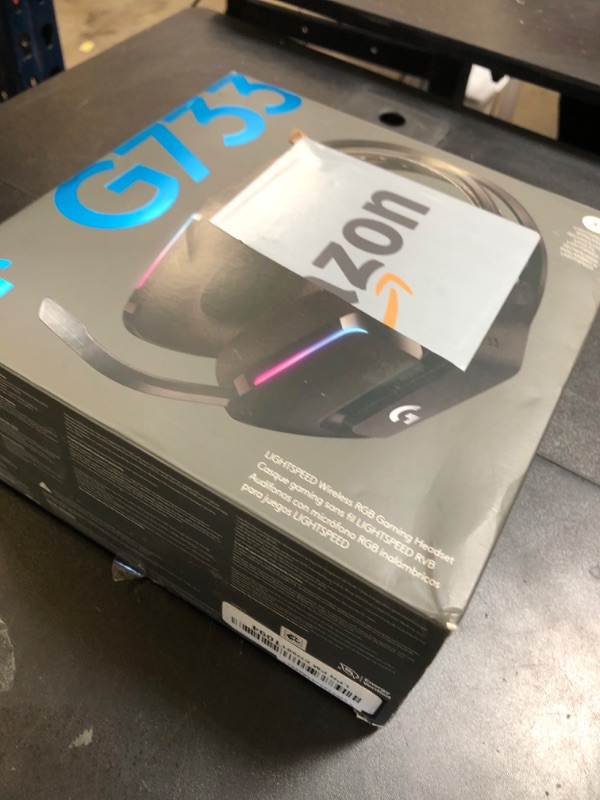 Photo 1 of Logitech G733 Lightspeed Wireless Gaming Headset, Suspension Headband, Lightsync RGB, Blue VO!CE Mic, PRO-G Audio – Black, Gaming Headset Wireless, PC, PS5, PS4, Switch Compatible