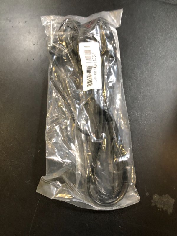 Photo 1 of Lightingsky 6 Feet Black Salt Lamp Cord with Dimmer Switch and E12 Socket 18 AWG (1 Pack, Black)