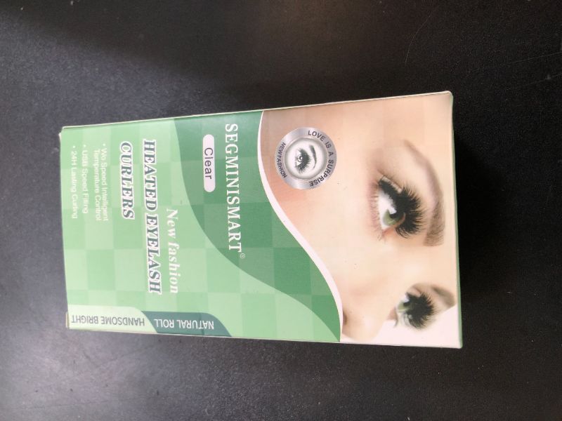 Photo 1 of Heated Eyelash Curler, Fast Heat up Within 5s, 24 Hours Long Lasting, Rechargeable Electric Eyelash Curler, Temperature Control, Safe Anti-Burn Eyelash Curlers, Quick Natural Curling Eye Lashes