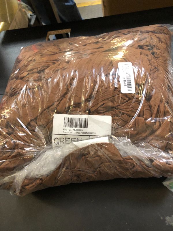 Photo 1 of DeZerlor Brown Cheesecloth Table Runner 10 Pack Summer Sheer Marron Cheese Cloth Table Runners Boho Gauze 120 Inches Fall Table Decorations for Wedding Bridal Baby Shower Thanksgiving Tea Party Decor