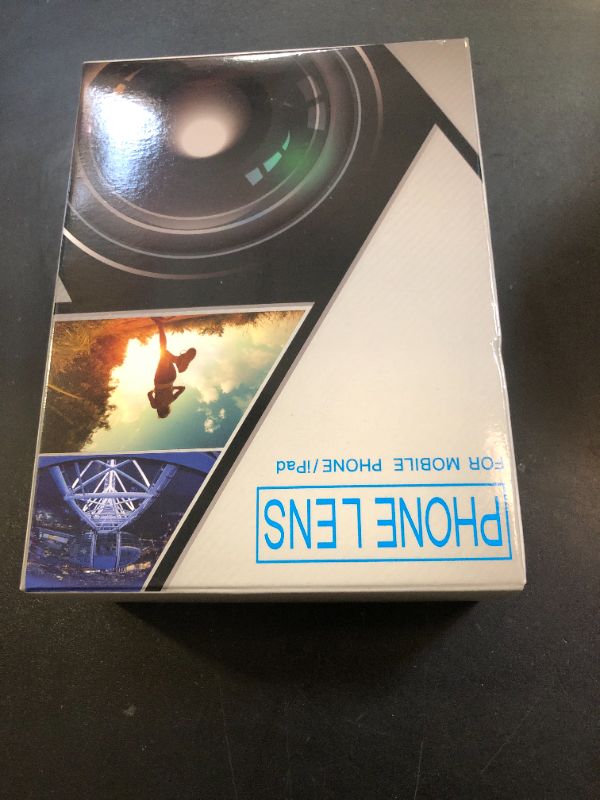 Photo 1 of Phone Camera Lens Kit Upgraded Version Telephoto 28X Wide Angle 0.6X Macro 20X