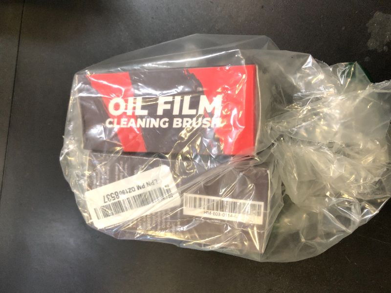 Photo 1 of 2pack Automotive Oil Film Cleaning Brush New Glass Coating for Windshield Glass Oil Film Remover, Strong Front Windshield Remover for Windshield Improves Clarity and Visibility