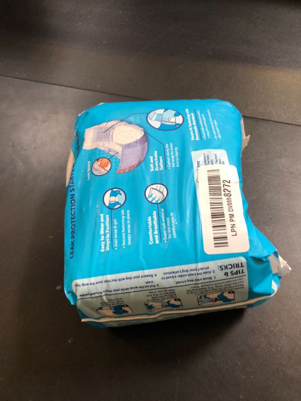 Photo 1 of New! Hartz® Comfitables® Disposable Male Dog Wraps with Stretchy Waistband, Small 12 Count