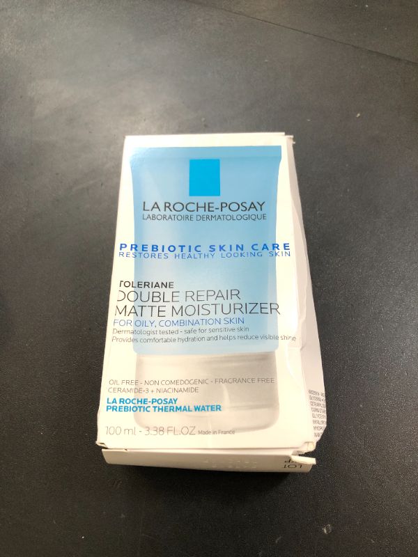 Photo 1 of La Roche-Posay Toleriane Double Repair Matte Face Moisturizer, Daily Moisturizer For Oily Skin With Ceramide And Niacinamide For All Skin Tones, Oil Free, Non-Comedogenic