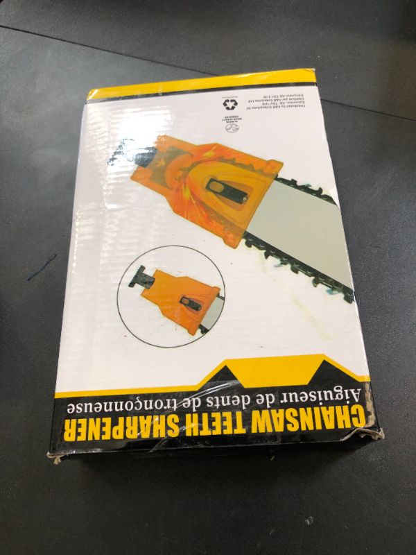 Photo 1 of Chainsaw Teeth Sharpener, Portable Chain saw Sharpener Kit for 12''-22'' Saws, Universal Chain Saw Blade Fast Working Sharpening Tool