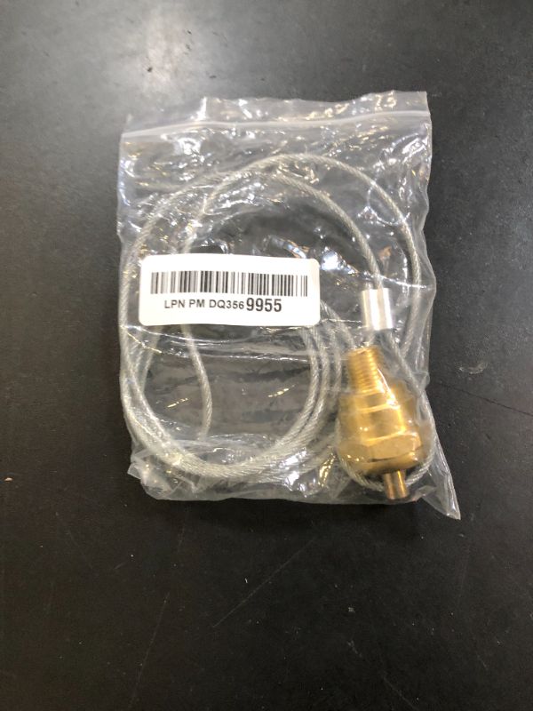 Photo 1 of High Soar Air Tank Drain Valve Plug Fitting 1/4" NPT with 60" Portable Cable Valve for Semi Trucks,Air Compressor Drain Valve Cablefor Haldex Manual Brake Reservoir Drain Bleeder Valve 12105 N3613AD
