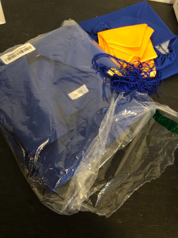 Photo 1 of Size 51-- Royal Blue Bachelors Cap & Gown