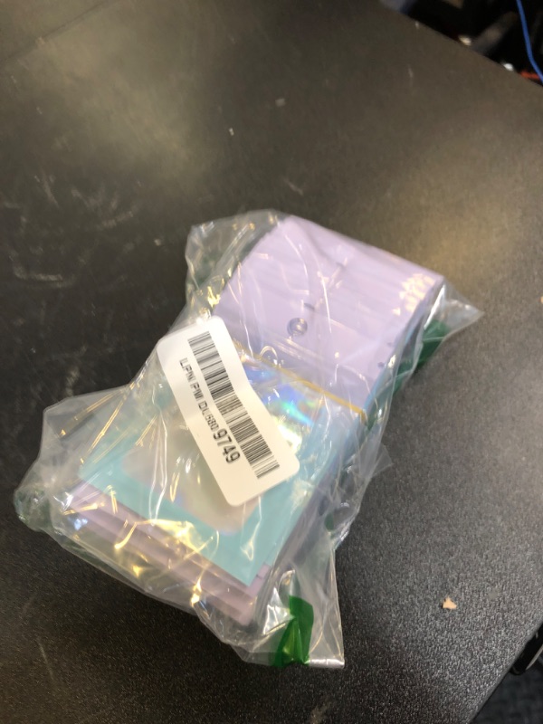 Photo 1 of Funfery 100 Pack Gradient Holographic Bags,Mylar Resealable Bags with Zipper,Clear Window Packaging Pouch,Smell Proof Foil Bag for Food Storage,Sample Jewelry Baggies(2.7×3.9In,Purple Blue)