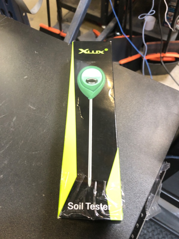 Photo 1 of XLUX Soil Moisture Meter, Plant Water Monitor, Hygrometer Sensor for Gardening, Farming, Indoor and Outdoor Plants, No Batteries Required