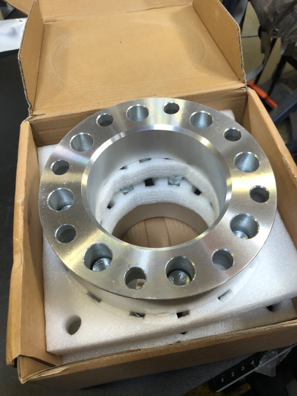 Photo 1 of OCPTY 8x180 to 8x170 Wheel Adapters for Sierra 2500 HD for Sierra 3500 HD for Silverado 2500 2 inch 14x1.5 Studs 126mm Hub Bore Forged Hub Centric Wheel Adapters 8 lug 2PCS