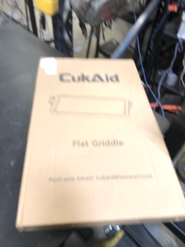 Photo 1 of CukAid Flat Top Grill - Non-Stick Stovetop Griddle, Aluminum, Dishwasher Safe