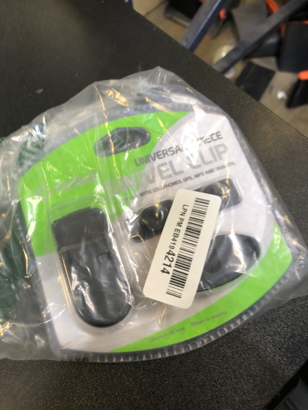 Photo 1 of Cellet Universal Swivel Belt Clip for Car Mount, Go Pro Mount, GPS, Walkie-Talkie Compatible with Apple iPhones, Samsung Galaxy Smartphones, Google Pixel, Garmin inReach, GoPro