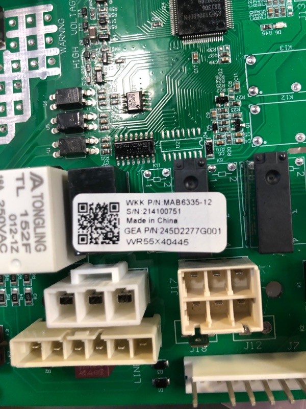 Photo 1 of ??? 245D2277 G001 Replacement Wr55x40445 Control Board in Factory Retail Box Compaible with Ge Refrigerator Control Board