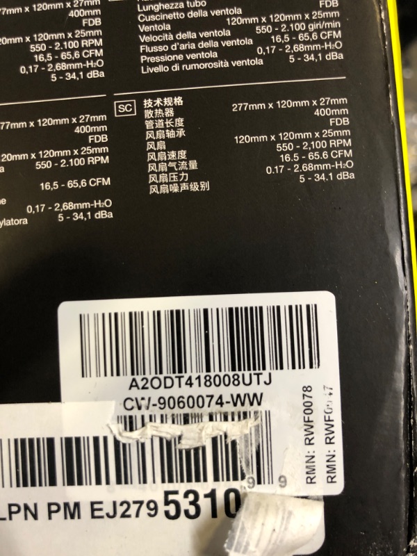 Photo 1 of Corsair iCUE H100i Elite LCD XT Liquid CPU Cooler - IPS LCD Screen - Two AF120 RGB Elite Fans - 240mm Radiator - Fits Intel® LGA 1700, AMD® AM5, and More - Included iCUE Commander CORE - Black
