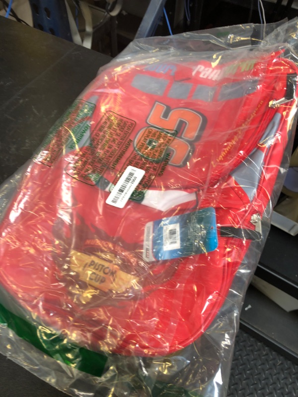 Photo 1 of Pixar Cars Lightning McQueen Shape 16 inch Large School Backpack