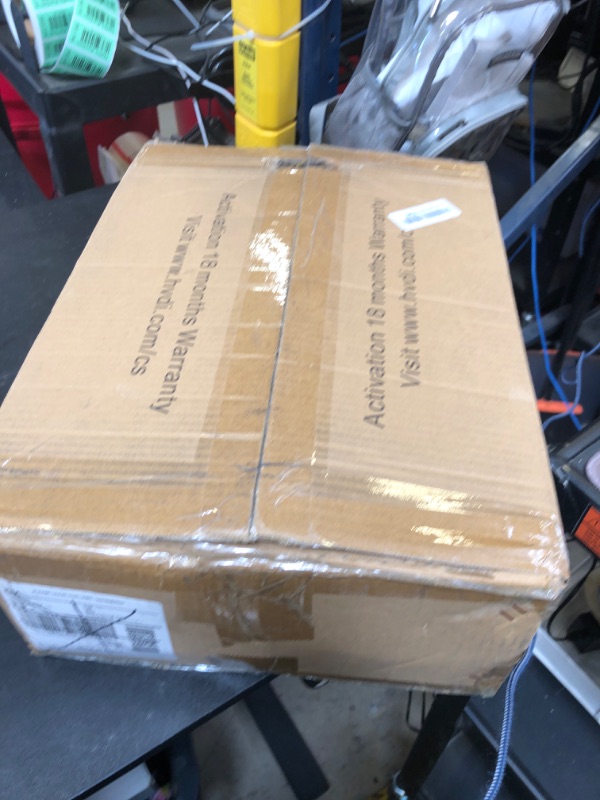 Photo 1 of GADFISH Court Line Tape Machine, Basketball Court Line Striping Machine, Playing Field Striping Line Marking Machine, Adjustable Floor Paint Tape Applicator for Parking Lots, Driveway, Workshops