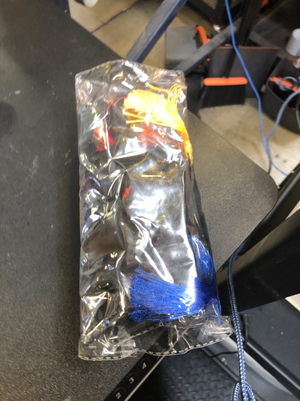 Photo 1 of Totelux 8Pcs Mini Graduation Cap Bottle Cake Topper with Tassel Grad Hat Wine Bottle Cover for Graduation Party Decorations (Black Yellow Red Blue)