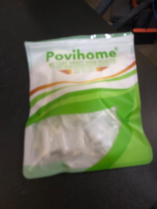 Photo 1 of Povihome 10 Pack Toe Spacers Separators, Bunion Corrector Gel Orthotics (1/2'' Thick) for Bunion, Overlapping Toes - L Size