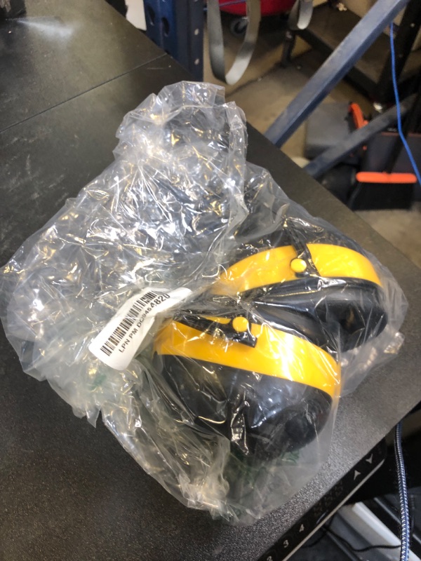 Photo 1 of Kalence Bluetooth 5.4 Hearing Protection with 120H Working Time, Rechargeable Bluetooth Ear Protection Headphones, 30dB Safety Earmuffs for Lawn Mowing, Workshops, Construction, Snowblowing, Yellow