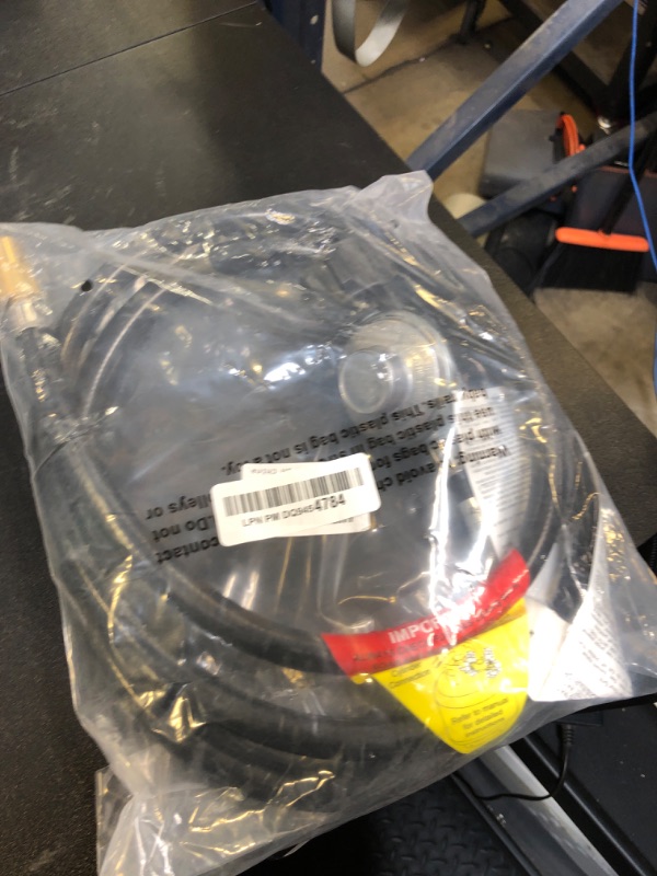 Photo 1 of GasSaf 6 FT Propane Regulator Hose, Propane Adapter Hose with Regulator for Blackstone Griddle, Black-Stone Replacement Parts Suitable for 17”& 22” Tabletop Griddles