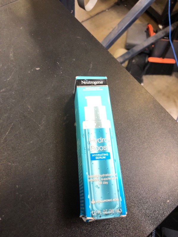 Photo 1 of Neutrogena Hydro Boost Hydrating Hyaluronic Acid Serum, Hydrating Face Moisturizer For Dry Skin, Oil-Free Non-Comedogenic Moisturizer, 1 FL OZ
