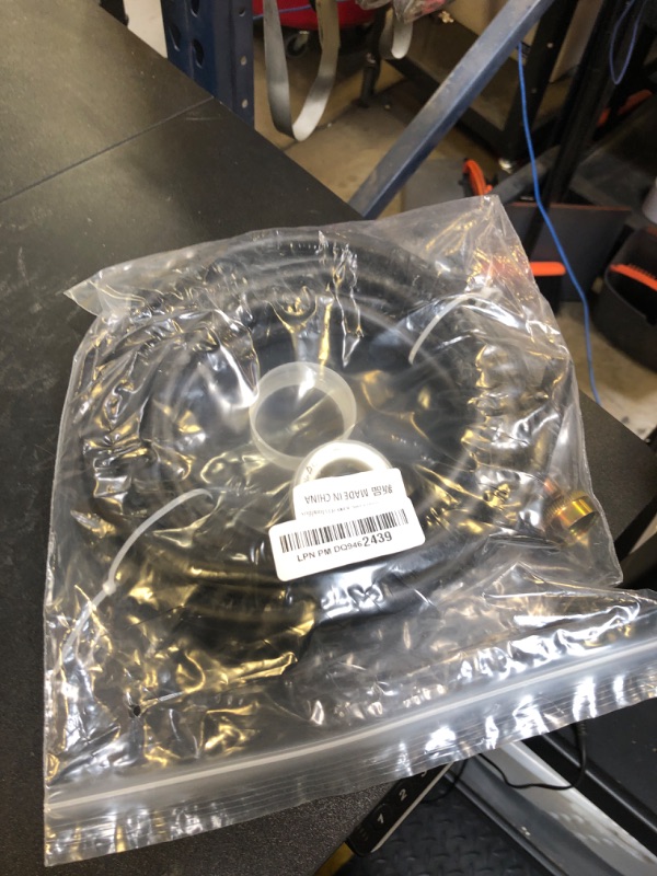 Photo 1 of 12FT Dehumidifier Drain Hose with 3/4 Inch FHT Connector, Featuring Rust-Resistant Brass Fittings for Leak-Proof Connection, Perfectly Compatible with Most Dehumidifier Brands(7 Length Options)