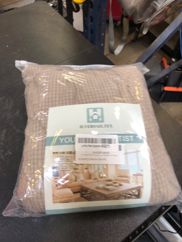 Photo 1 of H.VERSAILTEX Super Stretch Stylish Cushions Covers/Furniture Cover Spandex Jacquard Small Checked Pattern Super Soft Slipcover Washable Individual