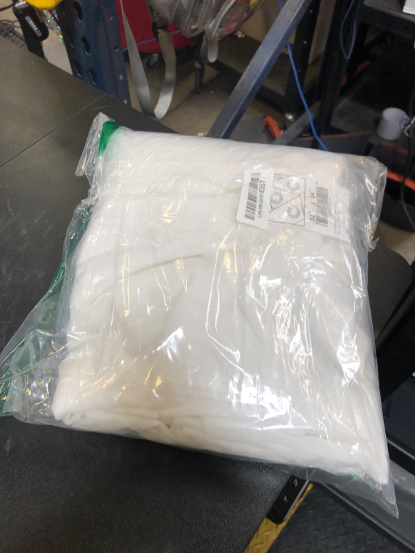 Photo 1 of NICETOWN White Sheer Linen Curtains for Living Room 84 inch Length 2 Panels Set, Grommet Semitransparent Balance Privacy & Light Vertical Flax Sheer Drapes for Bedroom, W52 x L84