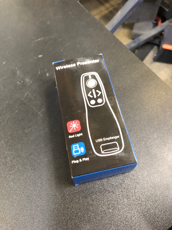 Photo 1 of 2-in-1 USB Type C Wireless Presenter Remote with Volume Control - Slide Advancer for PowerPoint