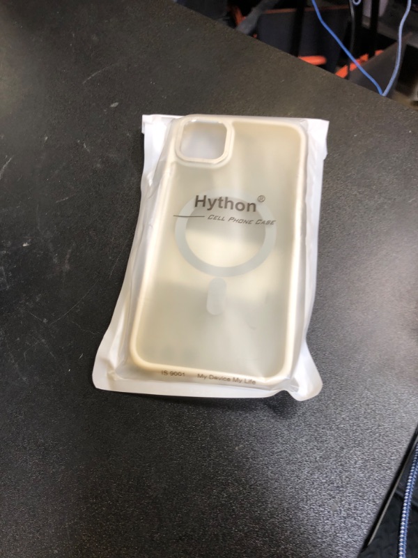Photo 1 of Hython Case for iPhone 11 Pro Max Case Magnetic Translucent Matte Phone Cases 6.5" [Compatible with MagSafe] Thin Slim Fit Shockproof Bumper Hard Protective Cover for Women Men Girls, Cream White