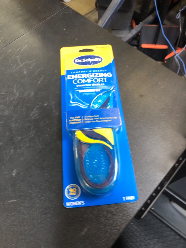 Photo 1 of Dr. Scholl’s Energizing Comfort Women’s Everyday Insoles with Massaging Gel - Clinically Proven, All-Day Energy and Comfort Inserts with Patented Triple Gel Design - Shock Absorbing, Arch Support