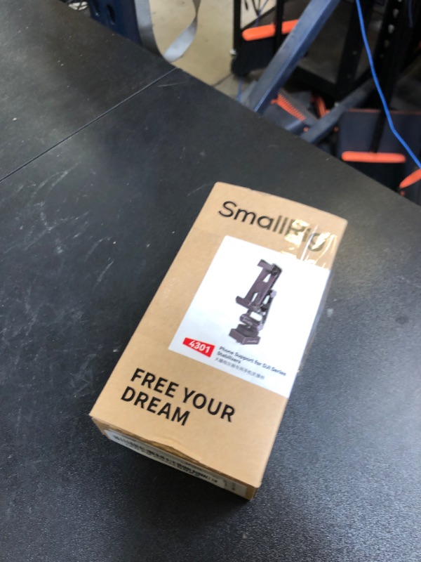 Photo 1 of SMALLRIG Universal Phone Tripod Mount, Metal Cell Phone Mount with Cold Shoe Mount and M4 Screws for DJI RS 4 Mini/Pro, Free Adjustment Phone Mount Adapter for iPhone 16 15, for Samsung Galaxy- 4301