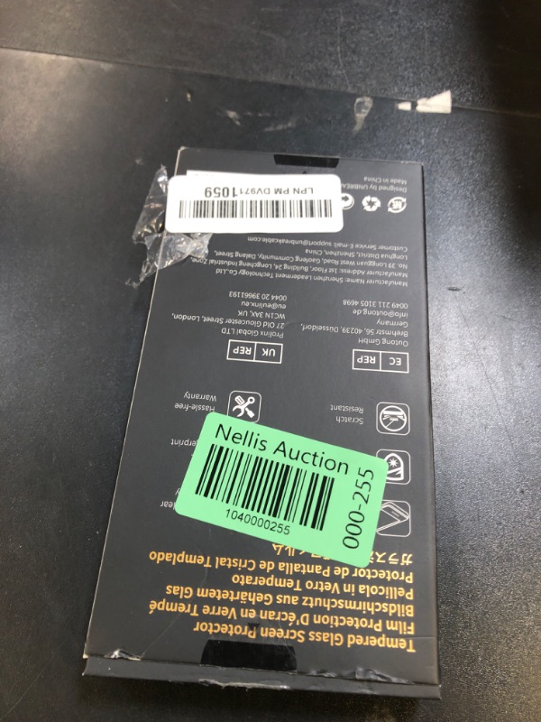 Photo 1 of UNBREAKcable Shatterproof Tempered Glass Screen Protector for iPhone 11/ iPhone XR [3-Pack] [Easy Installation Frame] [9H Hardness] [99.99% HD Clear][Bubble Free] for Apple 6.1''