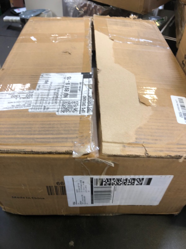 Photo 1 of WELLIFE 600 PCS Gold Disposable Dinnerware Set for 100 Guests, Gold and White Plastic Plates for Party, 100 Each-Dinner & Salad Plates, Cups, Forks Knives Spoons for Wedding and Party